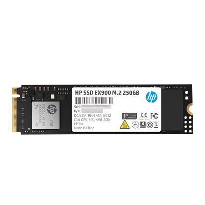 HP EX900 · 250GB M.2 NVMe SSD