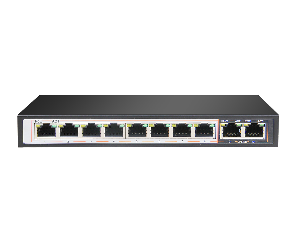 جهاز شبكات — SWITCH 10PORT DLINK DGSF1010P-E