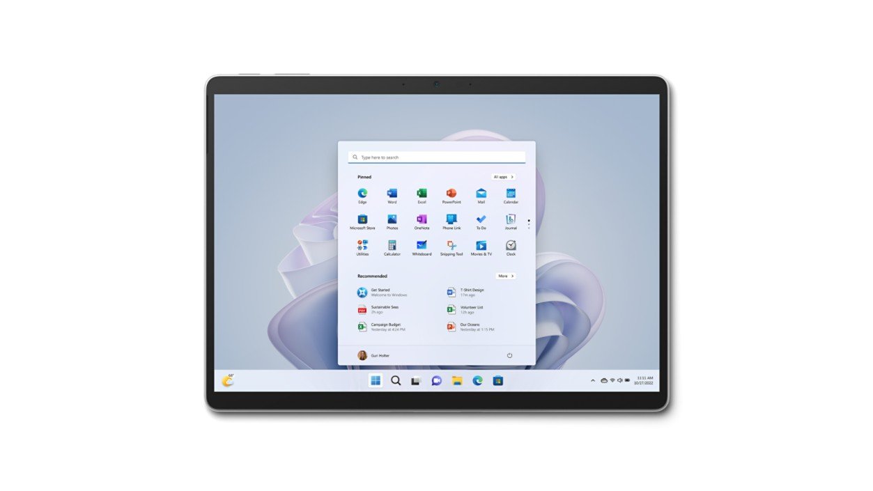 Microsoft Surface Pro 9 — Core i7 / 16GB / 512GB